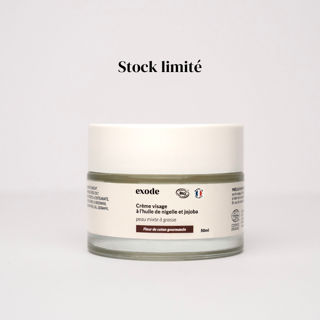 Crème visage à l'huile de nigelle