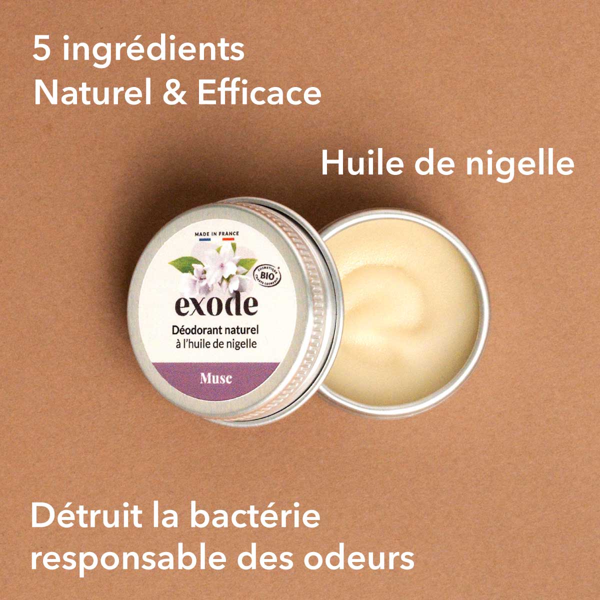 Mini-Deodorant - Kokosnuss