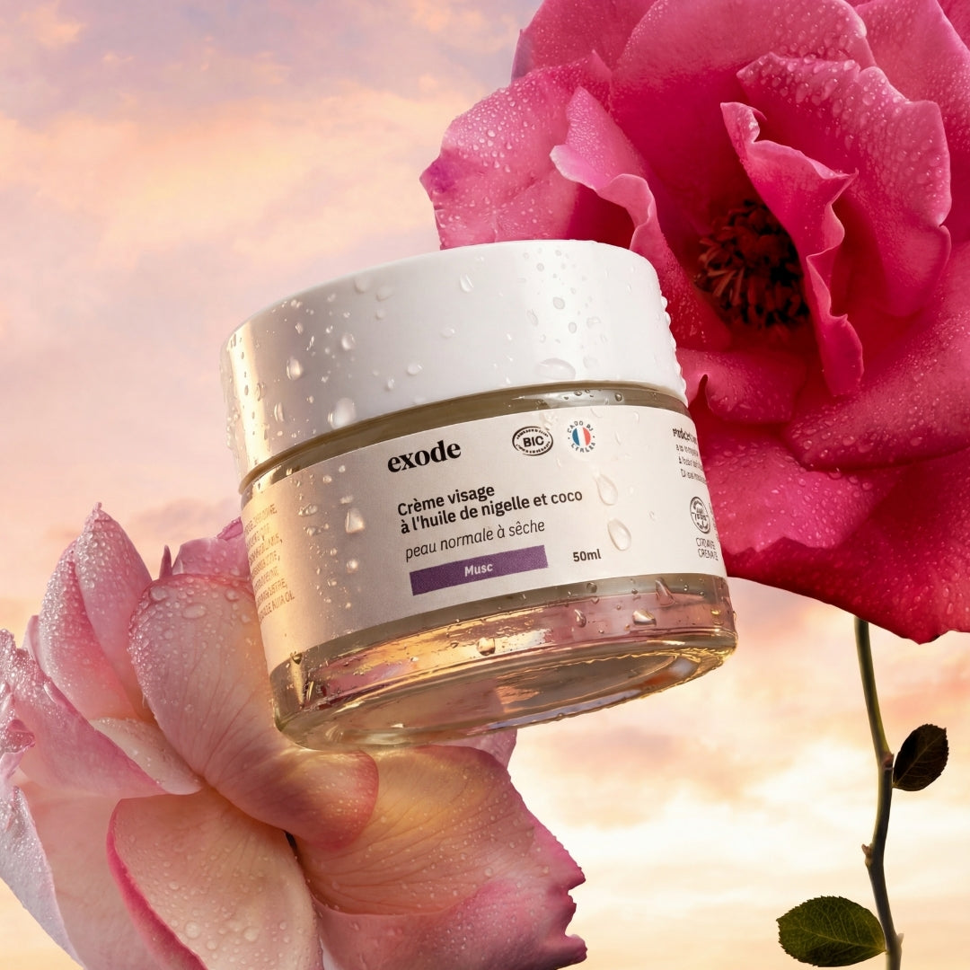 Crème visage à l'huile de nigelle