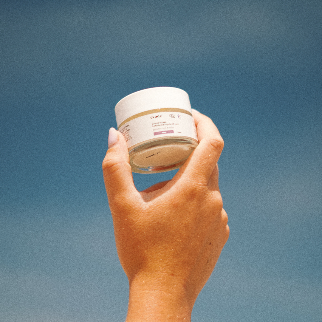 Crème visage à l'huile de nigelle